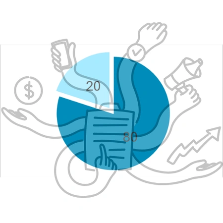 Entscheidungsfindungsmodell Nr 4.: Pereto-Prinzip, um nur das zu erledigen, was einen wirklich weiter bringt