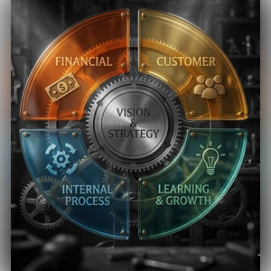Volle Auftragsbücher, aber leeres Konto? Mit moderner Unternehmenssteuerung über Kennzahlen in nur 7 Tagen zur echten Klarheit gelangen.